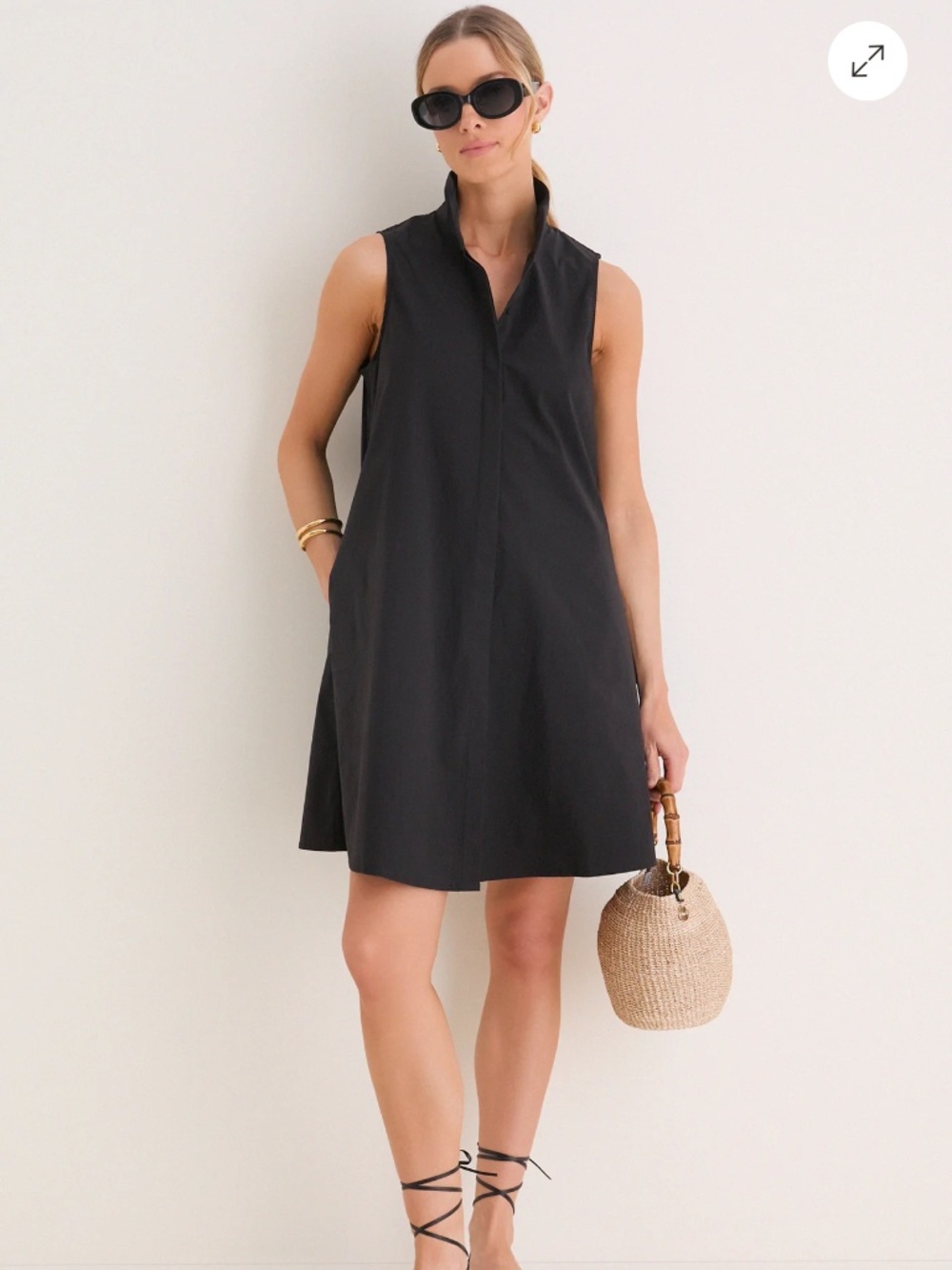NWT Black Tuckernuck Charlie Dress Size Small